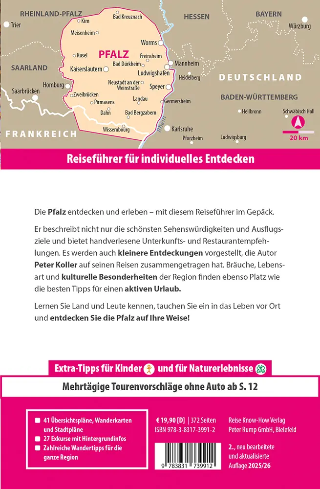 Bild: 9783831739912 | Reise Know-How Reiseführer Pfalz | Peter Koller | Taschenbuch | 372 S.