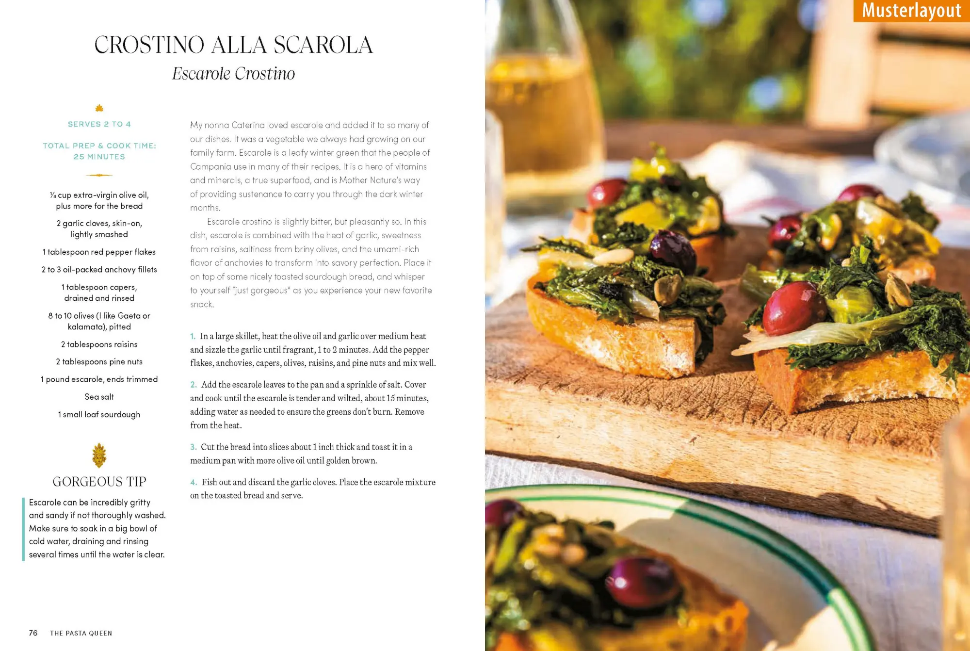 Bild: 9783959619912 | The Pasta Queen: Meine italienischen Lieblingsrezepte | Just gorgeous!