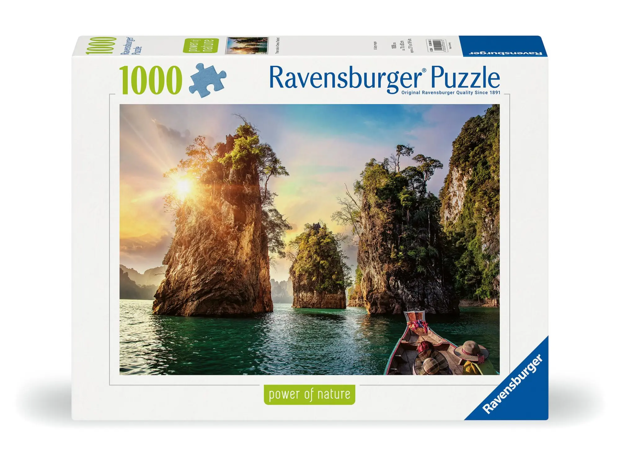 Cover: 4005555000013 | Erwachsenenpuzzle 1000 Teile - Drei Felsen in Cheow, Thailand | Spiel
