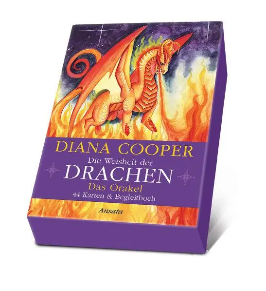 Bild: 4250939400013 | Die Weisheit der Drachen - Das Orakel | 44 Karten &amp; Begleitbuch | Box