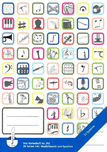 Cover: 4260078850013 | Notenheft 12 Systeme | mit Eindruck der Musiklehre | Blatt