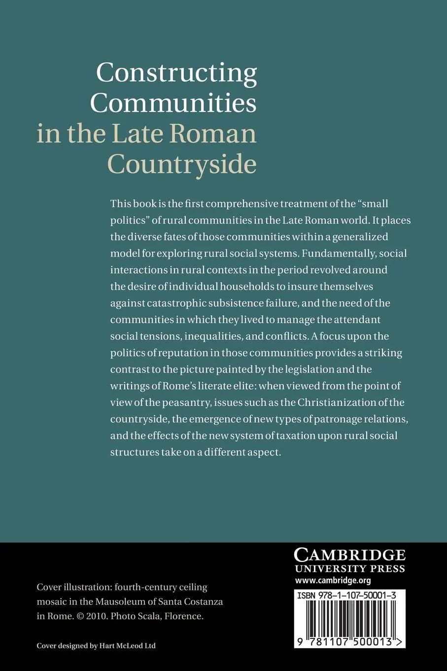 Rückseite: 9781107500013 | Constructing Communities in the Late Roman Countryside | Cam Grey