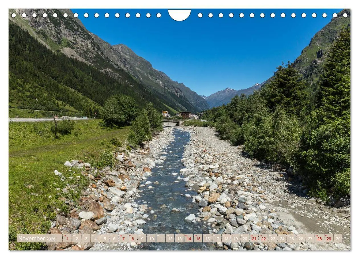 Bild: 9783457870013 | Pitztal in Bildern (Wandkalender 2026 DIN A4 quer), CALVENDO...
