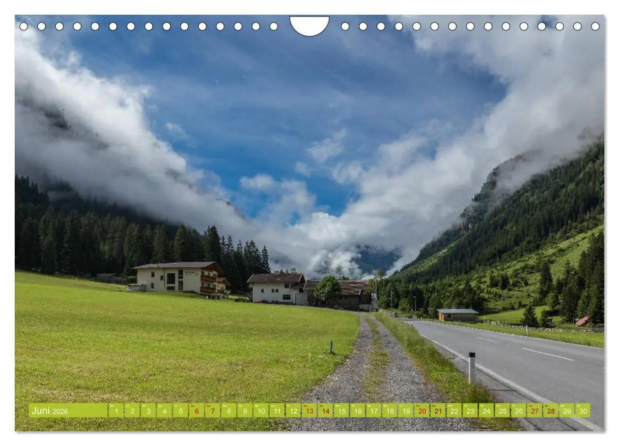 Bild: 9783457870013 | Pitztal in Bildern (Wandkalender 2026 DIN A4 quer), CALVENDO...