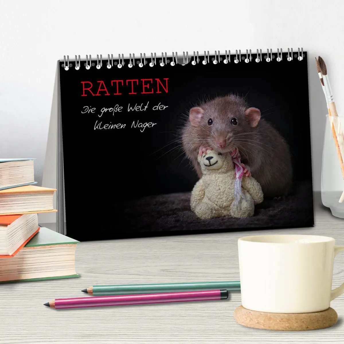 Bild: 9783516030013 | Ratten. Die große Welt der kleinen Nager (Tischkalender 2026 DIN A5...
