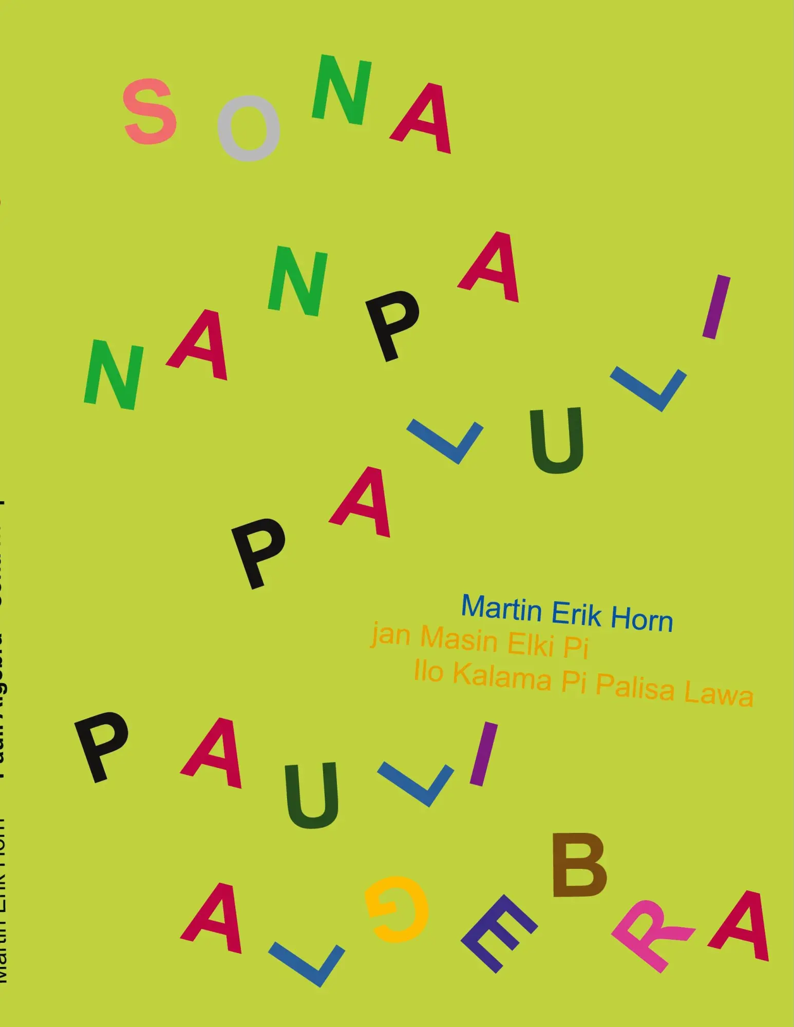 Cover: 9783759750013 | Pauli Algebra - sona nanpa Paluli | Martin Erik Horn | Taschenbuch