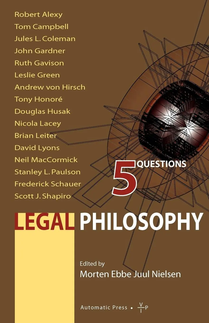 Cover: 9788792130013 | Legal Philosophy | 5 Questions | Morten E. J. Nielsen | Taschenbuch