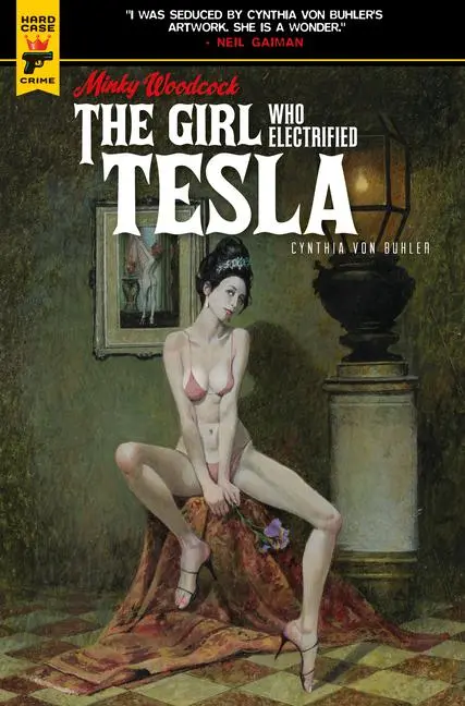 Cover: 9781787730113 | Minky Woodcock: The Girl Who Electrified Tesla (Graphic Novel) | Buch