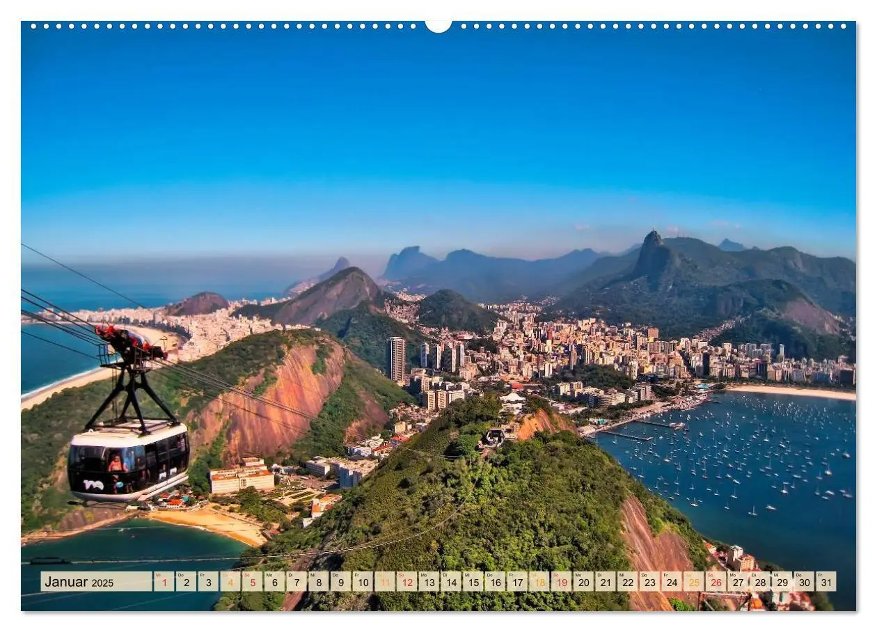 Bild: 9783435460113 | Rio de Janeiro, Stadt des Sonnenscheins (Wandkalender 2025 DIN A2...