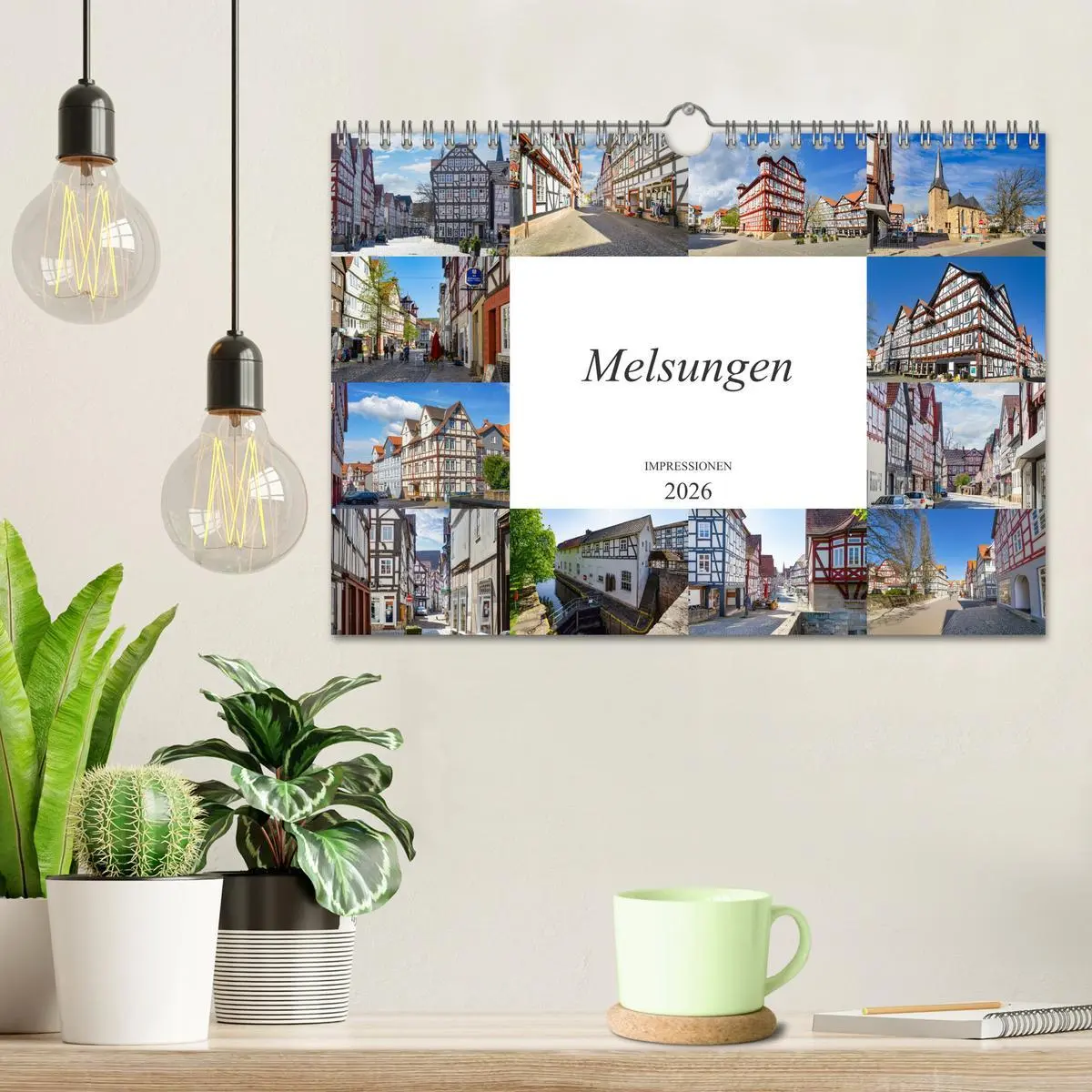 Bild: 9783457620113 | Melsungen Impressionen (Wandkalender 2026 DIN A4 quer), CALVENDO...