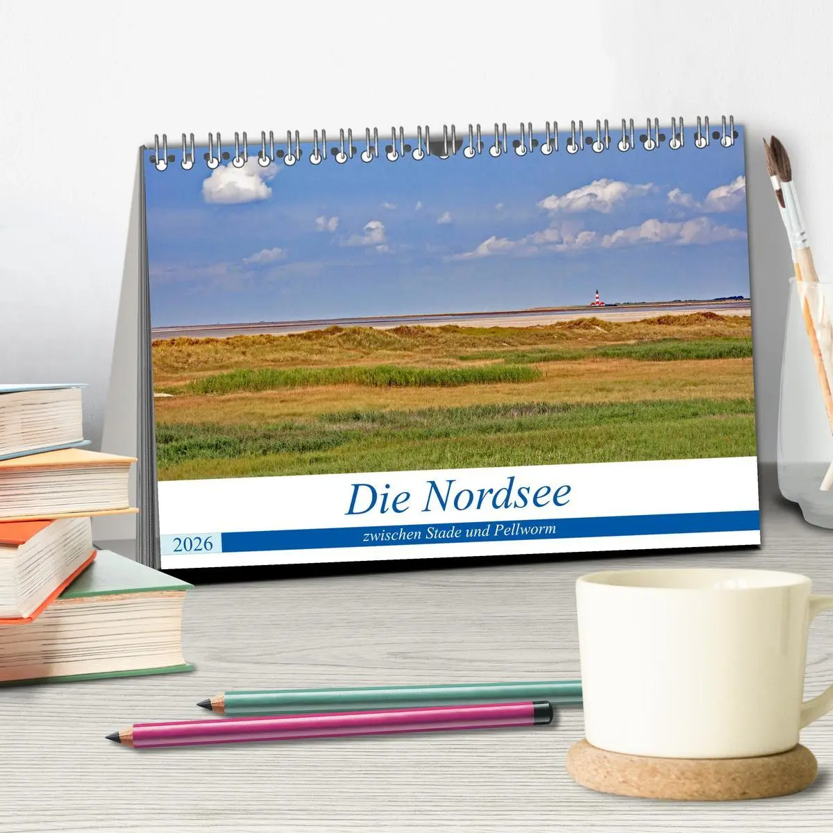 Bild: 9783457930113 | Die Nordsee zwischen Stade und Pellworm (Tischkalender 2026 DIN A5...