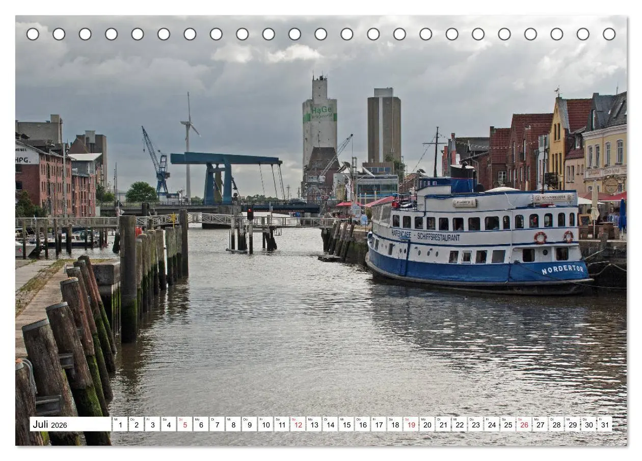 Bild: 9783457930113 | Die Nordsee zwischen Stade und Pellworm (Tischkalender 2026 DIN A5...