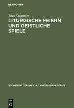 Cover: 9783484420113 | Liturgische Feiern und geistliche Spiele | Theo Stemmler | Buch | VII