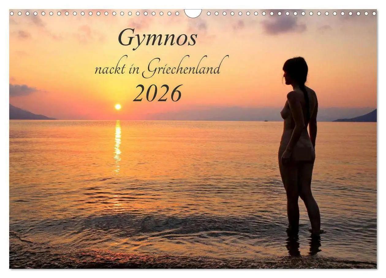 Cover: 9783516020113 | Gymnos - nackt in Griechenland 2026 (Wandkalender 2026 DIN A3...