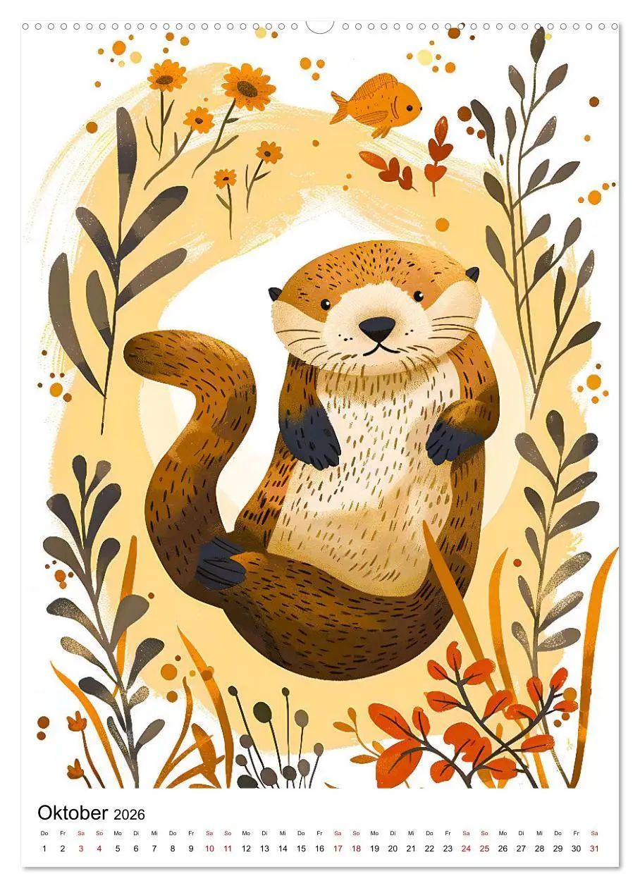 Bild: 9783516260113 | Niedliche Meerestiere - Zauberhafte Meeresbewohner im Boho-Stil...