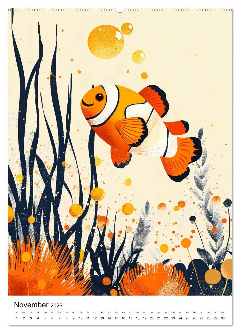 Bild: 9783516260113 | Niedliche Meerestiere - Zauberhafte Meeresbewohner im Boho-Stil...