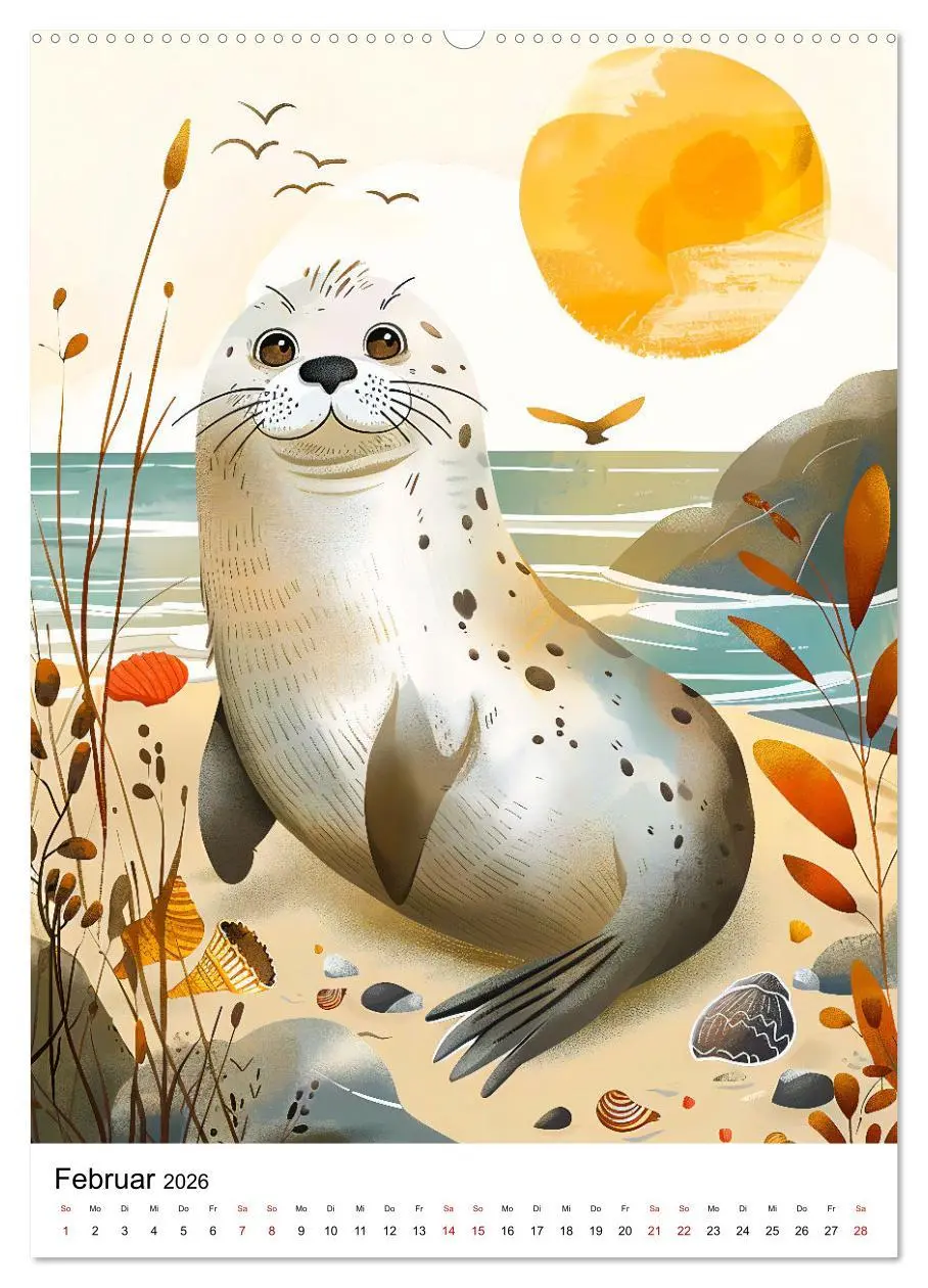 Bild: 9783516260113 | Niedliche Meerestiere - Zauberhafte Meeresbewohner im Boho-Stil...