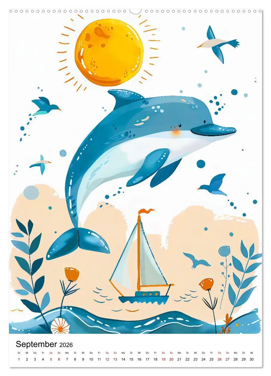 Bild: 9783516260113 | Niedliche Meerestiere - Zauberhafte Meeresbewohner im Boho-Stil...