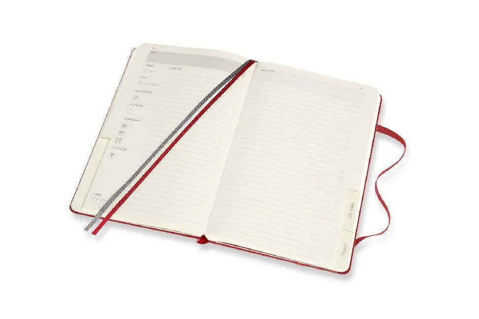 Bild: 8058647620213 | Moleskine Passion Journal Large/A5, Rezept, Hard Cover, Rot | Buch