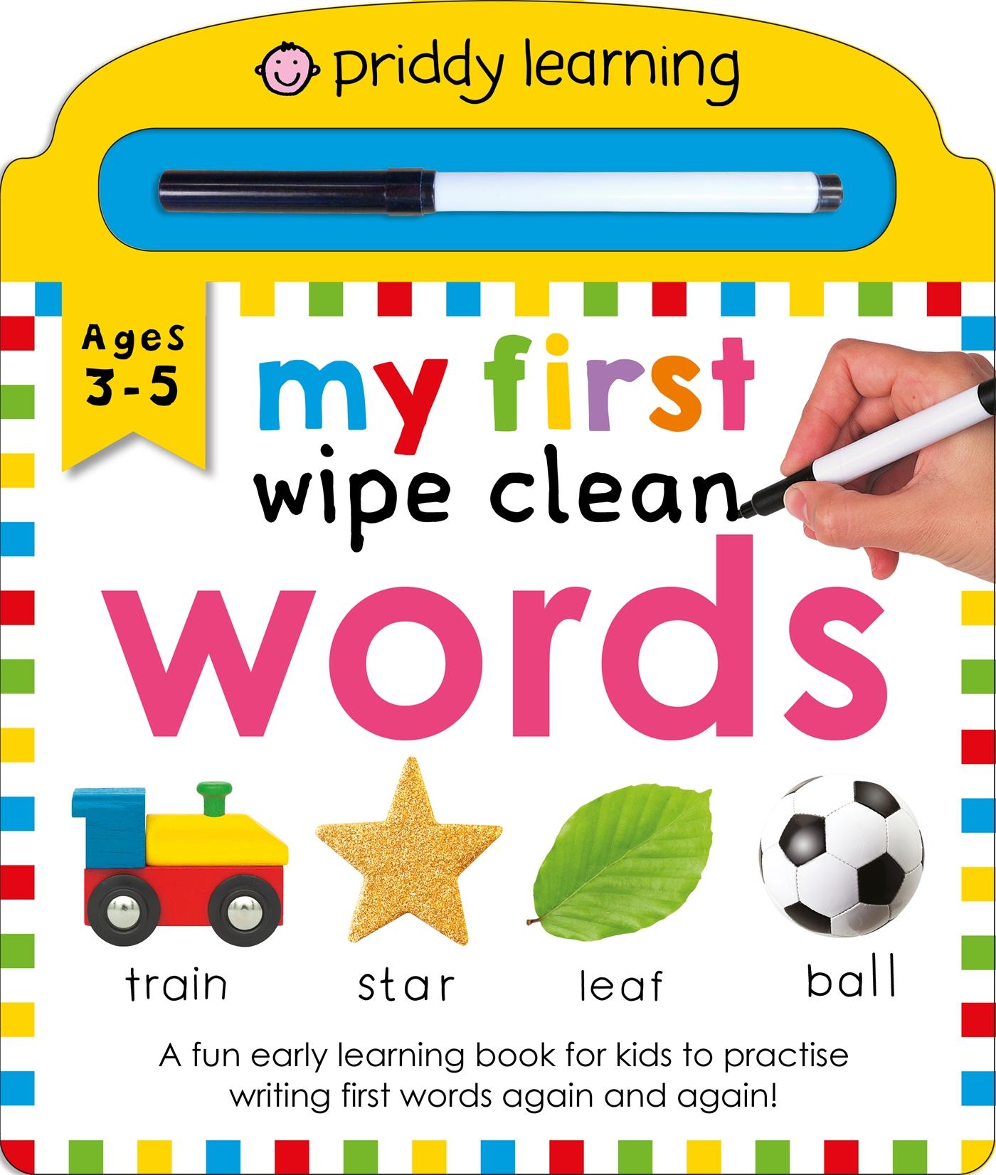 Cover: 9781838990213 | My First Wipe Clean: Words | Priddy Books (u. a.) | Buch | Englisch