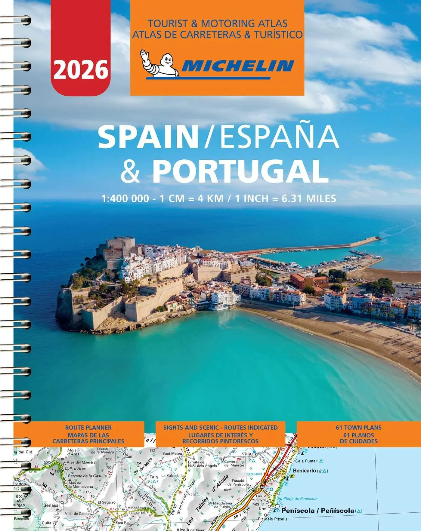 Cover: 9782067270213 | MICHELIN SPAIN &amp; PORTUGAL ROAD ATLAS 2026 | Michelin Editions | Buch