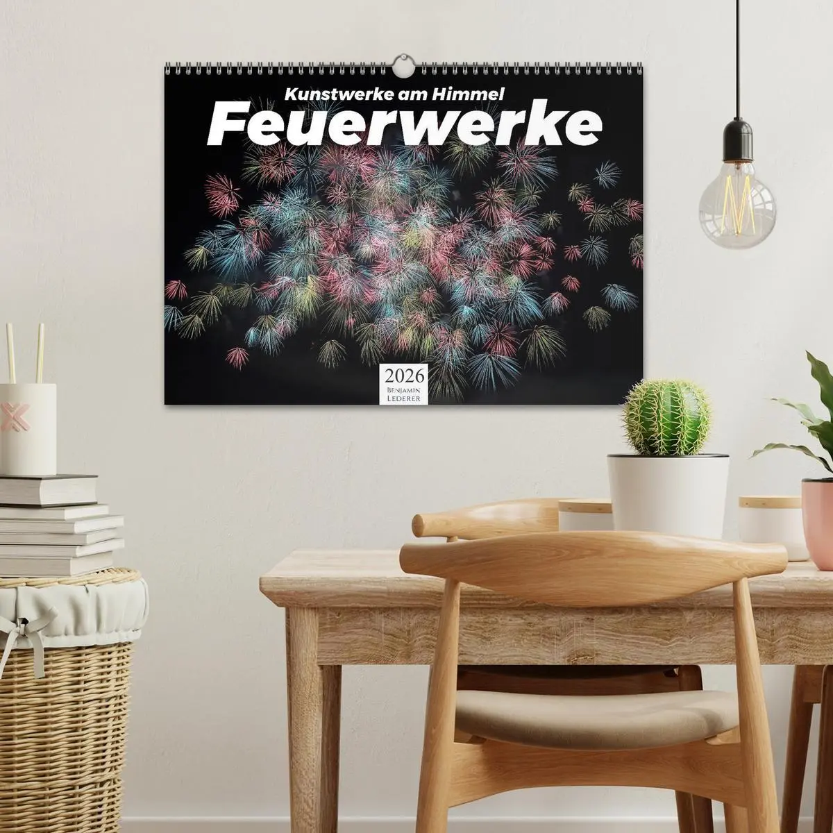 Bild: 9783457780213 | Feuerwerke - Kunstwerke am Himmel (Wandkalender 2026 DIN A3 quer),...
