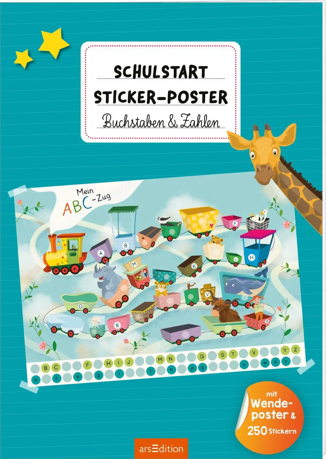 Cover: 9783845860213 | Schulstart-Sticker-Poster Buchstaben &amp; Zahlen | Katja Jäger | Buch