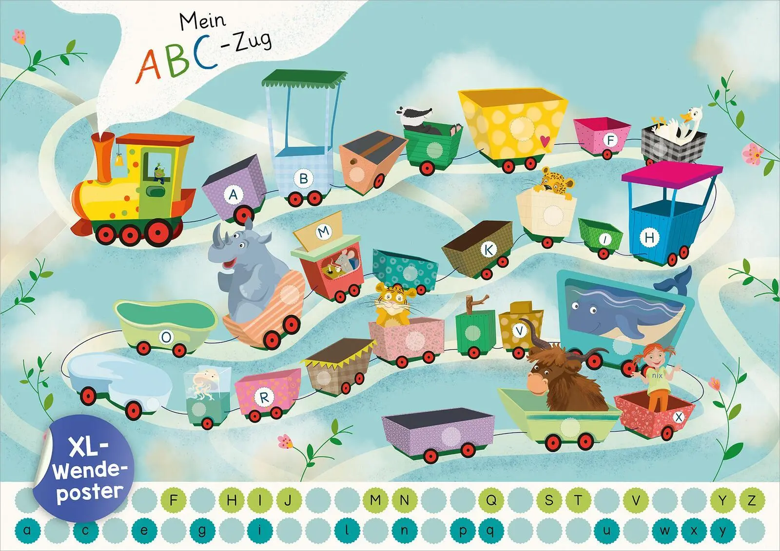 Bild: 9783845860213 | Schulstart-Sticker-Poster Buchstaben &amp; Zahlen | Katja Jäger | Buch