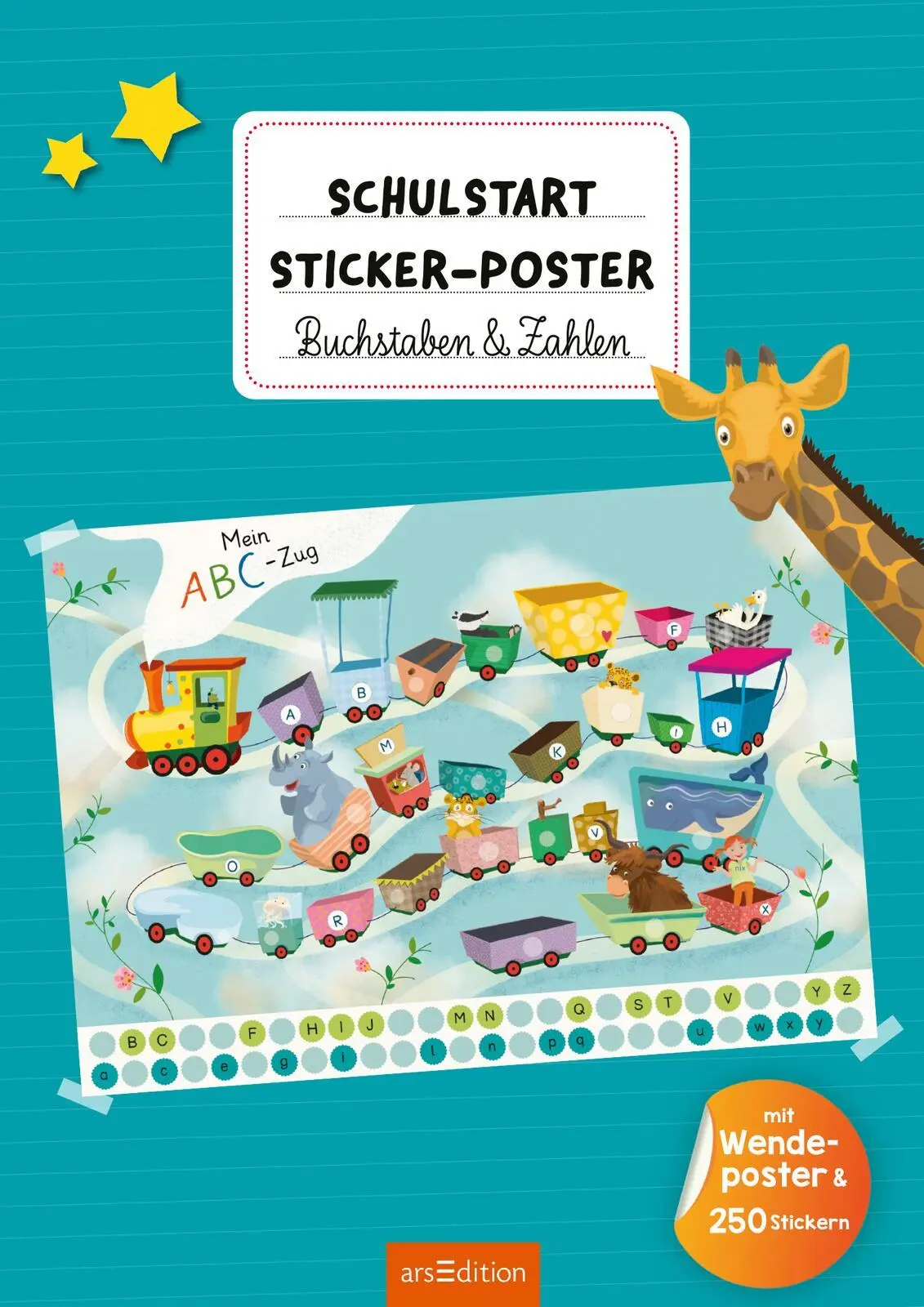 Bild: 9783845860213 | Schulstart-Sticker-Poster Buchstaben &amp; Zahlen | Katja Jäger | Buch