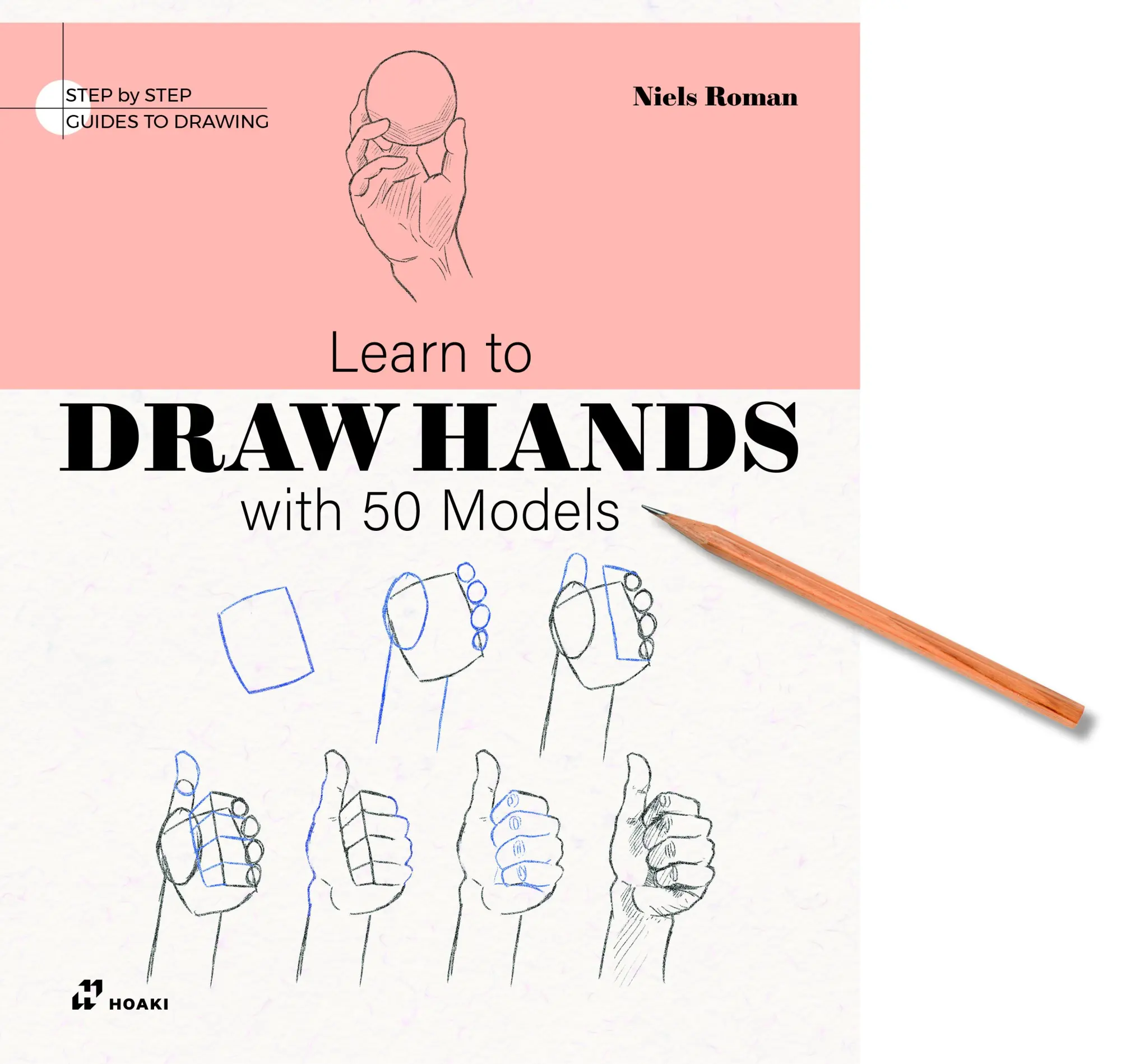 Cover: 9788410650213 | Learn to Draw Hands with 50 Models | Niels Roman | Taschenbuch | 64 S.