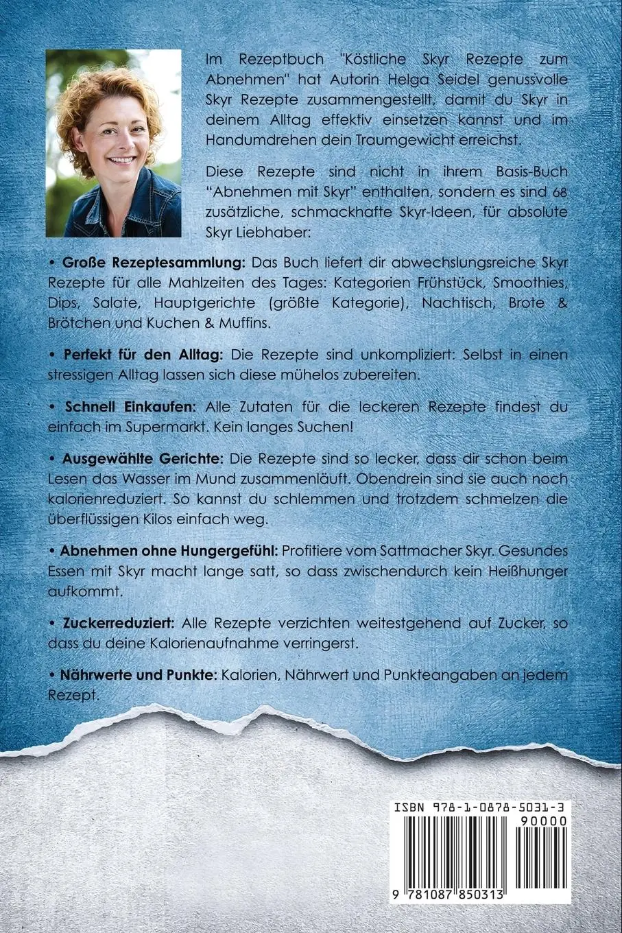 Rückseite: 9781087850313 | Köstliche Skyr Rezepte zum Abnehmen | Helga Seidel | Taschenbuch