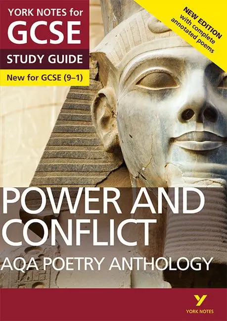 Cover: 9781292230313 | AQA Poetry Anthology Power and Conflict York Notes GCSE - for 2025,...