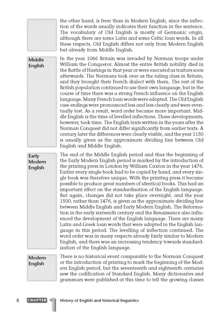 Bild: 9783129390313 | Uni Wissen History of English and English Historical Linguistics