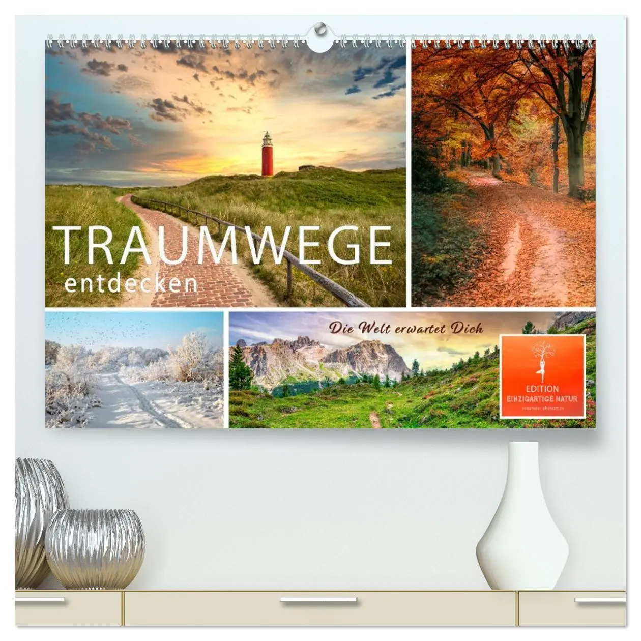 Cover: 9783457460313 | Traumwege entdecken (hochwertiger Premium Wandkalender 2026 DIN A2...