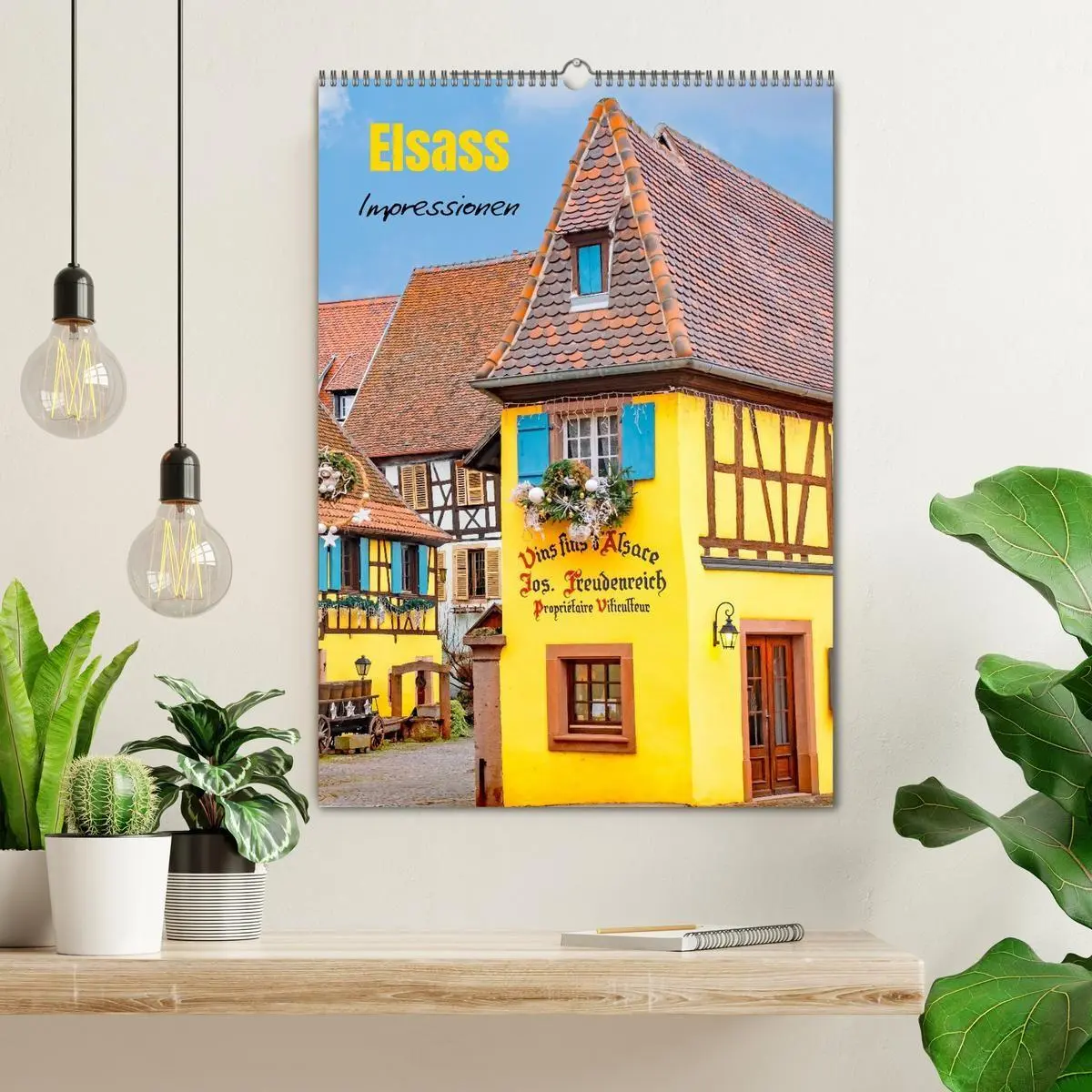 Bild: 9783569260313 | Elsass - Impressionen (Wandkalender 2027 DIN A2 hoch), CALVENDO...