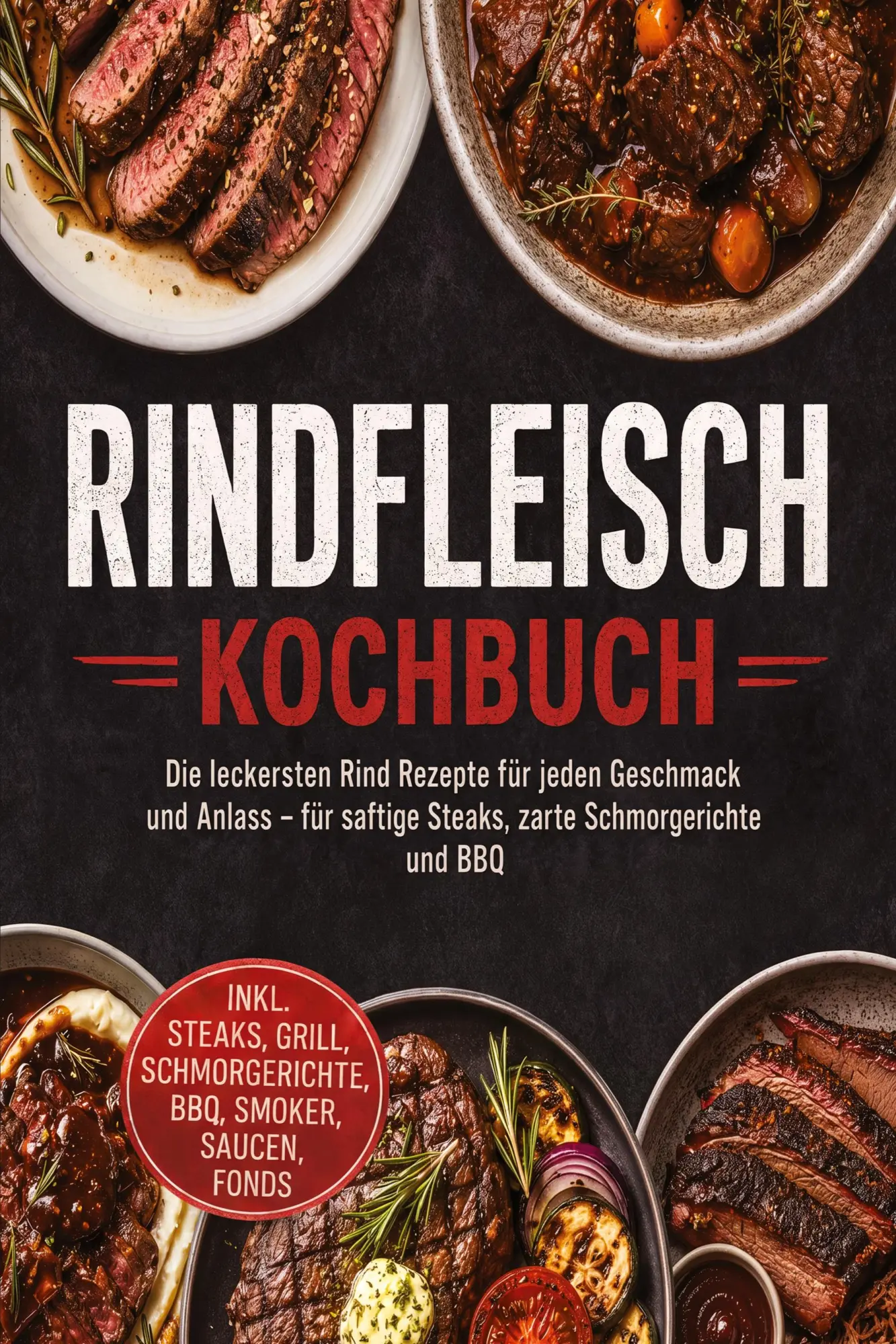 Cover: 9783694380313 | Rindfleisch Kochbuch: Die leckersten Rind Rezepte für jeden...