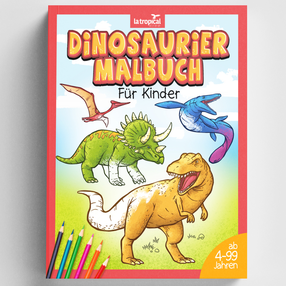 Cover: 9783969080313 | Dinosaurier Malbuch für Kinder | David Ludwig | Taschenbuch | 68 S.