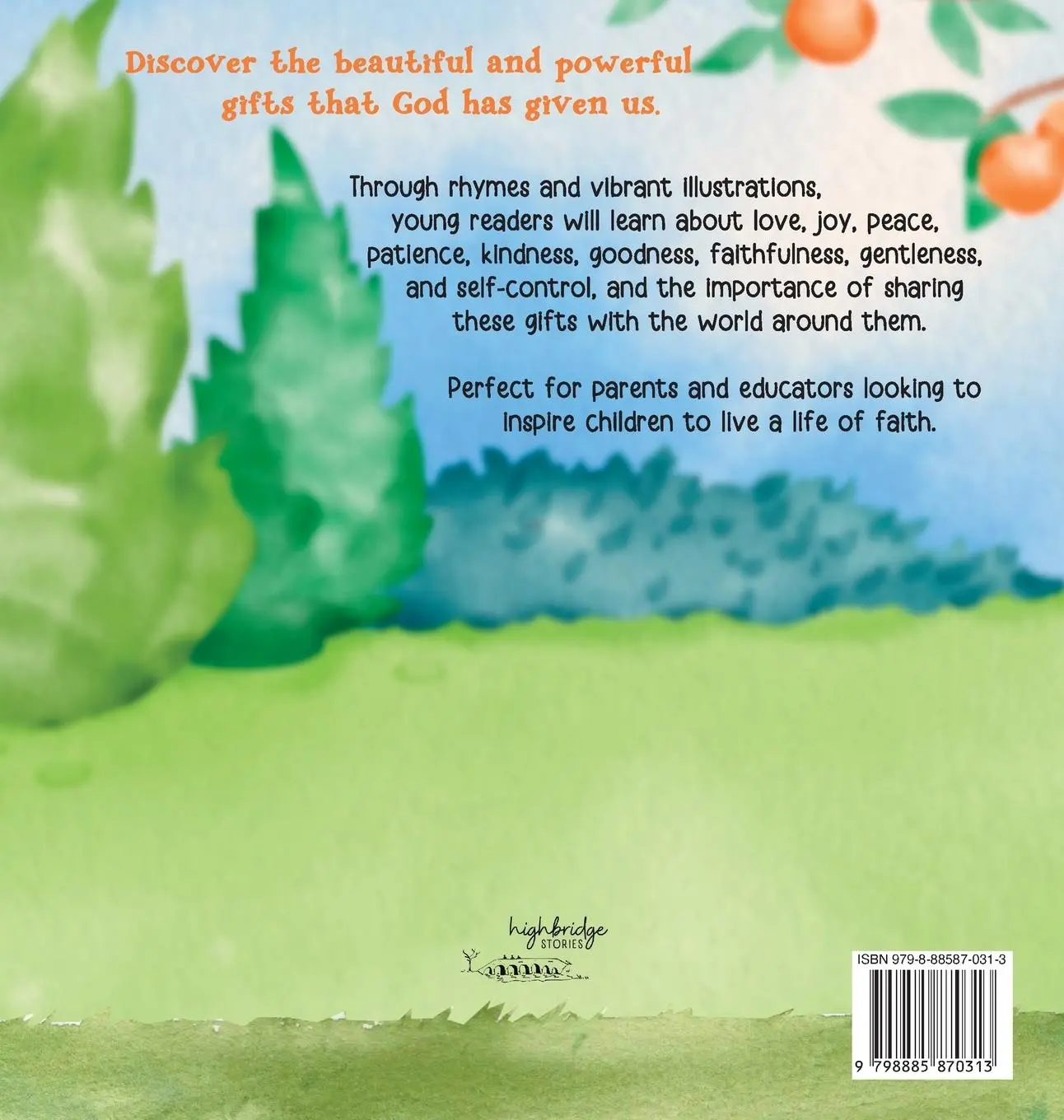 Rückseite: 9798885870313 | The Fruit of The Spirit | Adoria Alina Maiyer Publishing | Buch | 2023