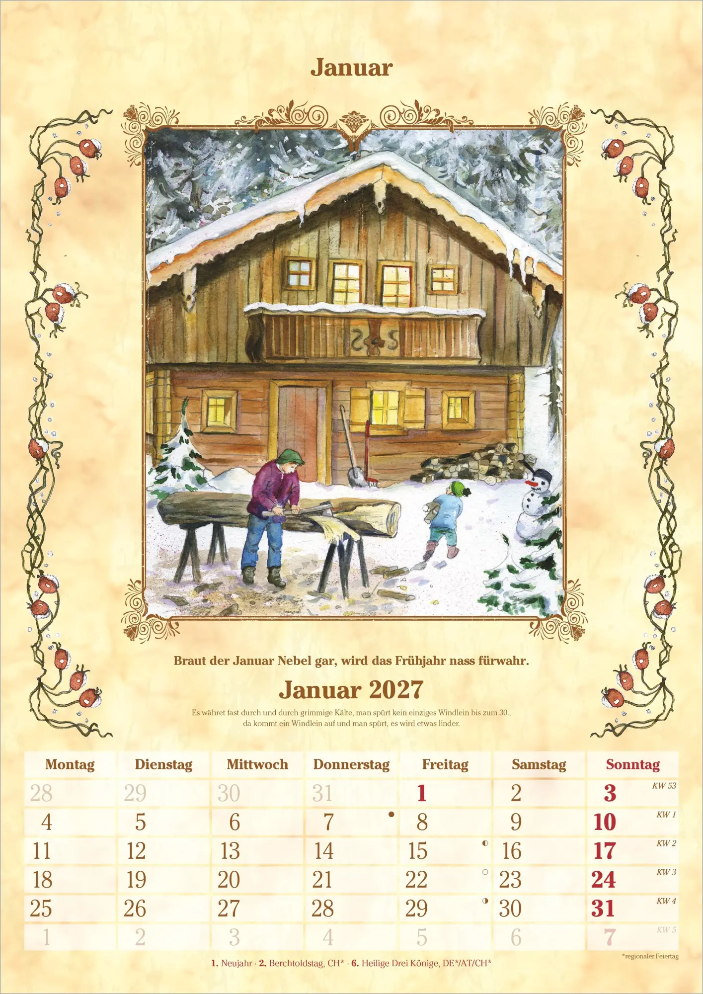 Bild: 4069095010413 | Bauernkalender 2027 | Neumann Verlage GmbH &amp; Co KG | Kalender | 14 S.