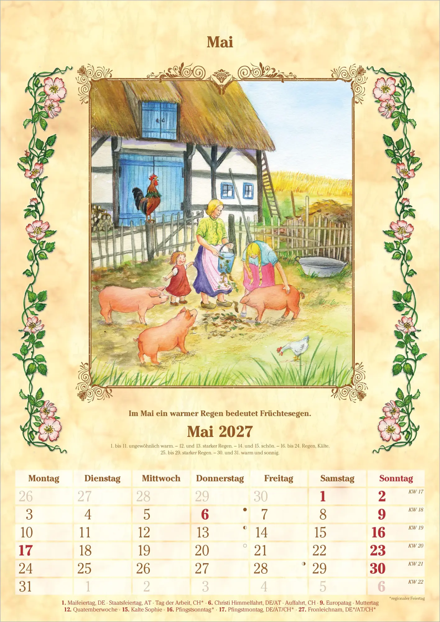 Bild: 4069095010413 | Bauernkalender 2027 | Neumann Verlage GmbH &amp; Co KG | Kalender | 14 S.