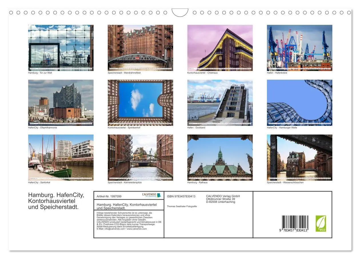 Bild: 9783457830413 | Hamburg. HafenCity, Kontorhausviertel und Speicherstadt....