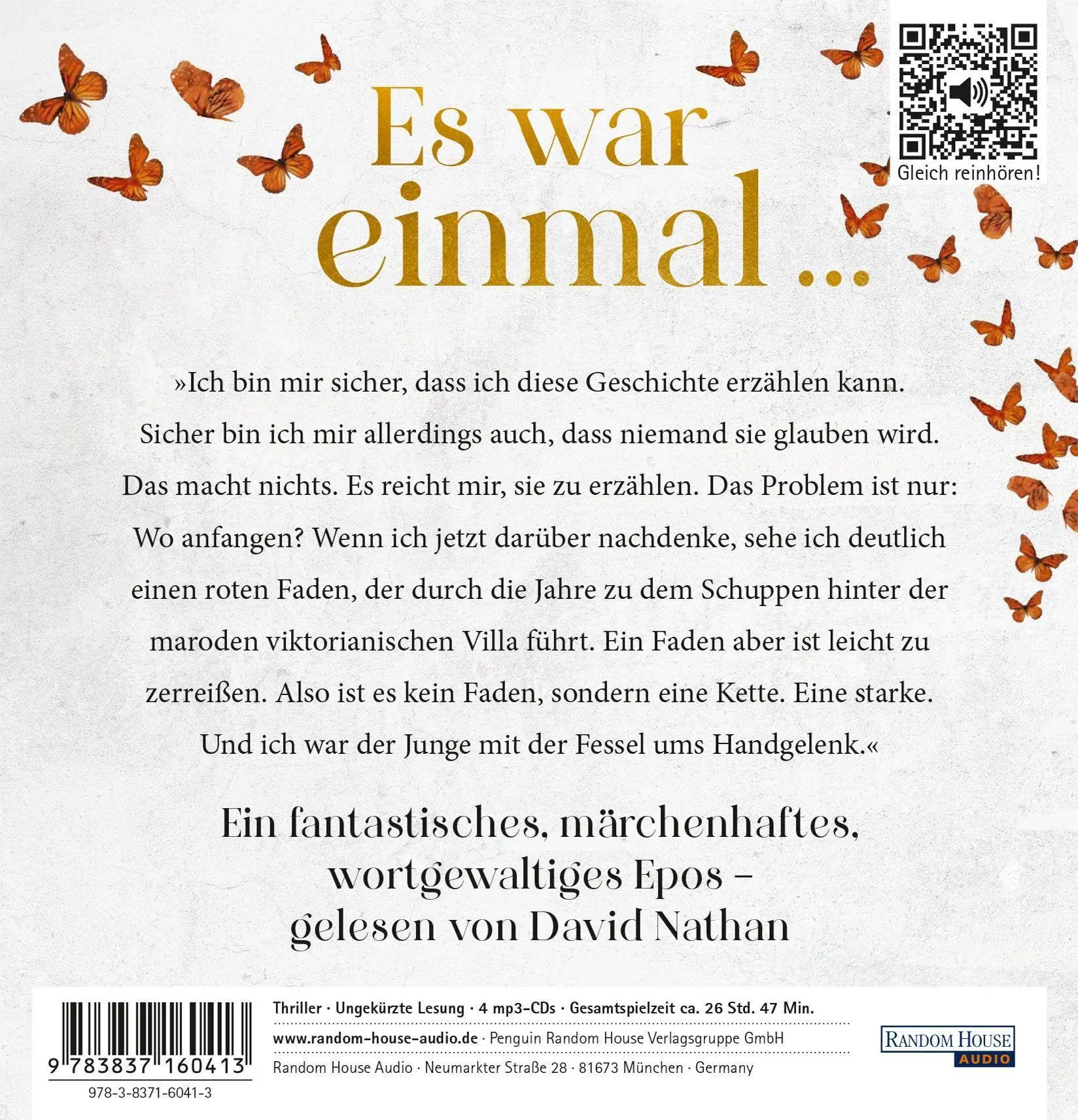 Bild: 9783837160413 | Fairy Tale | Stephen King | MP3 | 4 Audio-CDs | Deutsch | 2022