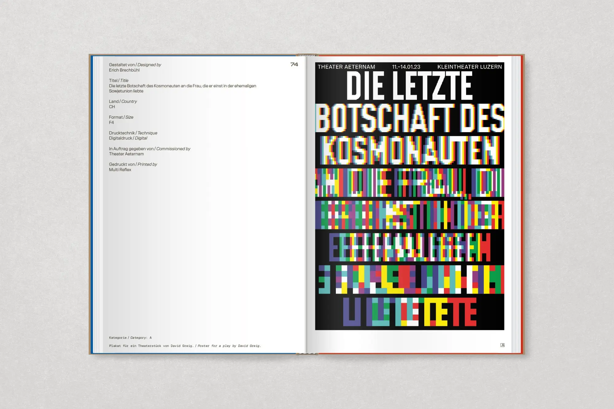 Bild: 9783987410413 | 100 Beste Plakate 22 | Deutschland, Östereich, Schweiz | Bu¿chner