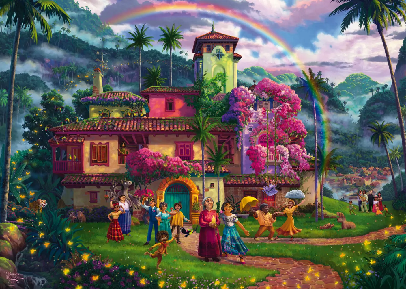 Bild: 4001504580513 | Disney, Encanto | Puzzles Thomas Kinkade 1.000 Teile - Disney | Spiel