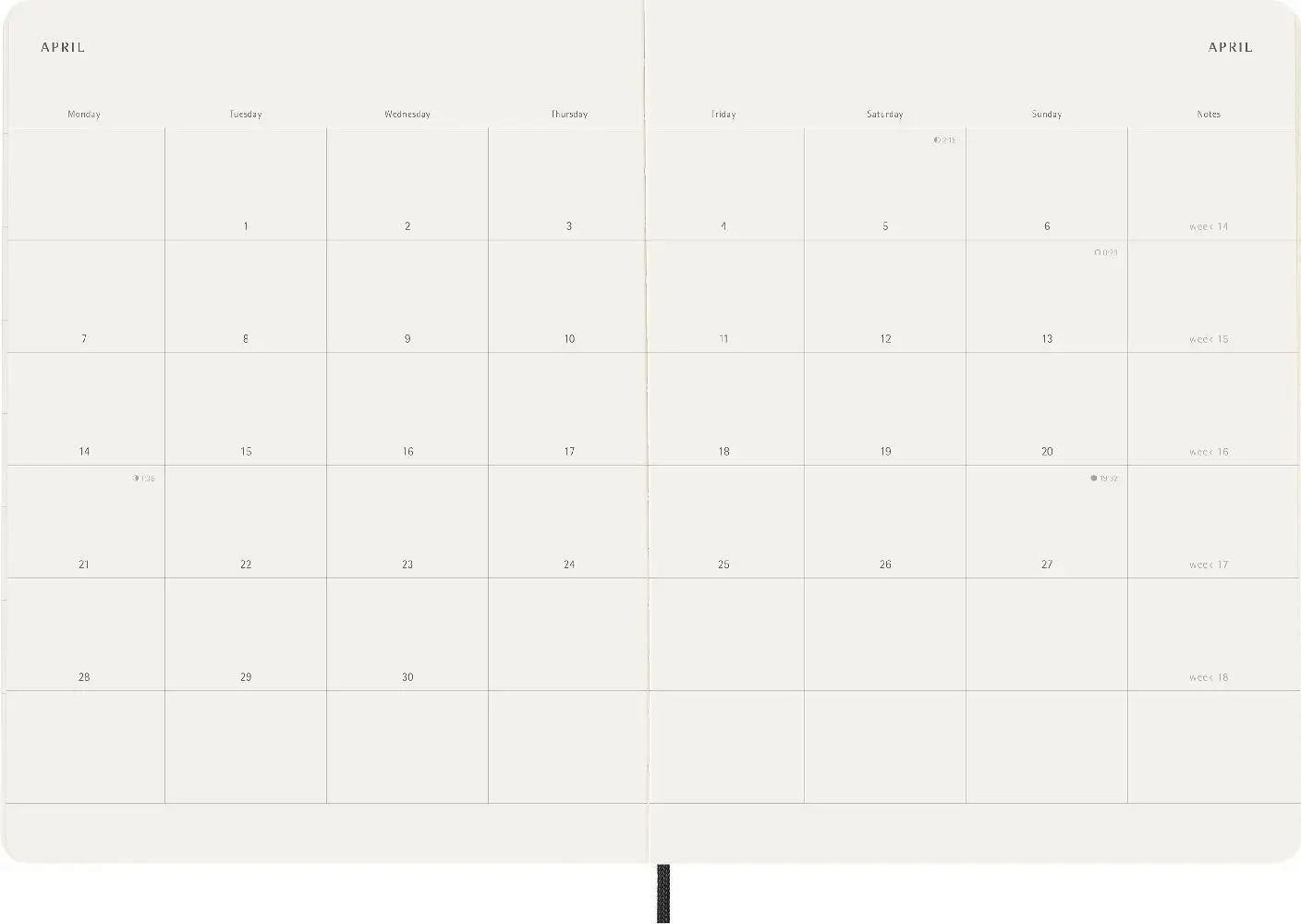 Bild: 8056999270513 | Moleskine 12 Monate Tageskalender 2025, Large/A5 | Buch | Englisch