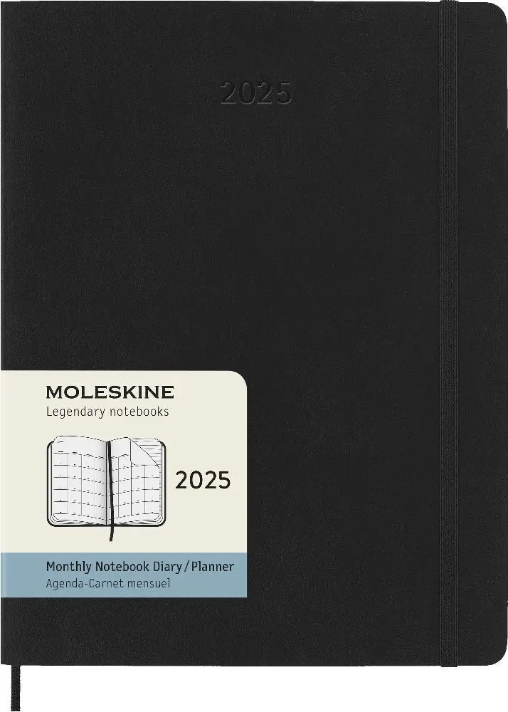 Bild: 8056999270513 | Moleskine 12 Monate Tageskalender 2025, Large/A5 | Buch | Englisch