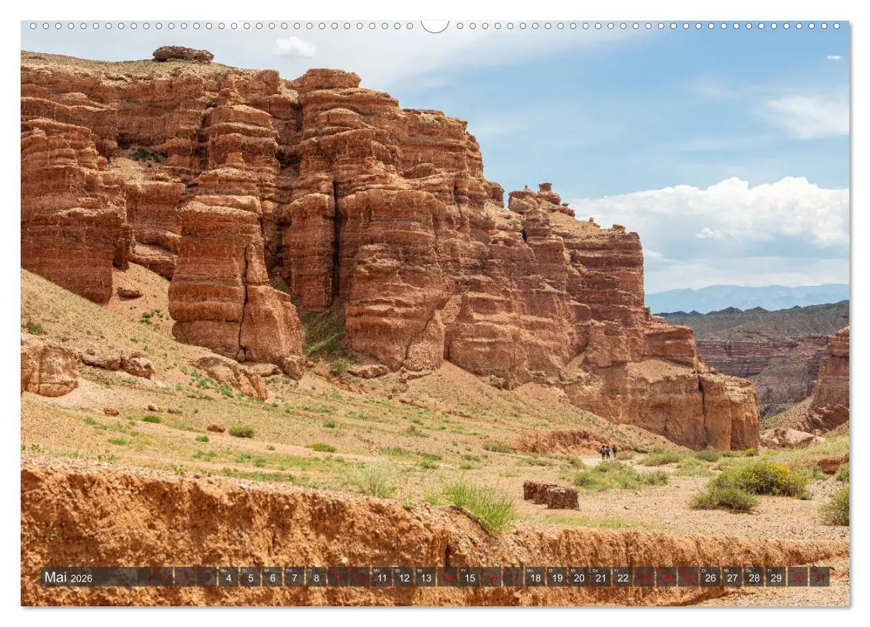 Bild: 9783457750513 | Kasachstan und Kirgistan (Wandkalender 2026 DIN A2 quer), CALVENDO...