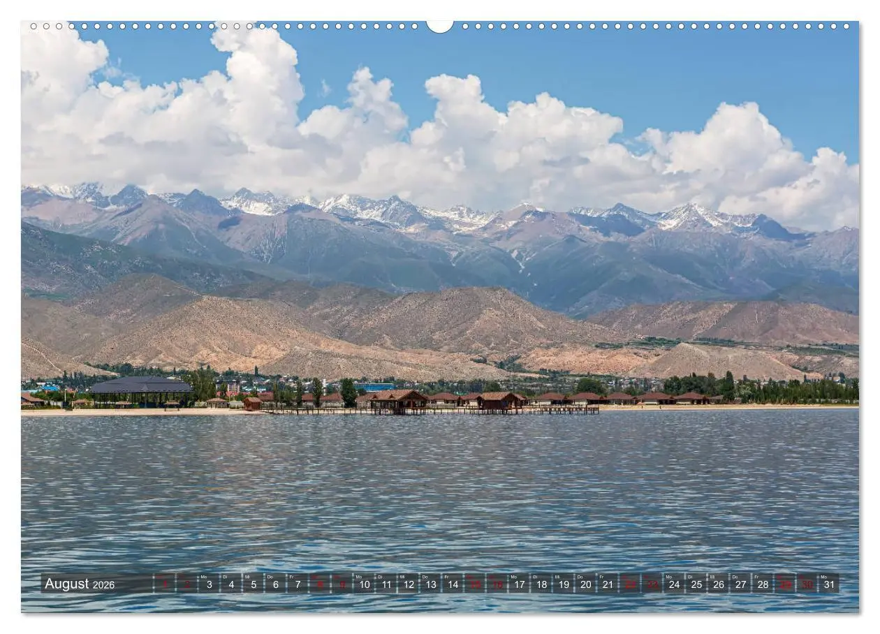 Bild: 9783457750513 | Kasachstan und Kirgistan (Wandkalender 2026 DIN A2 quer), CALVENDO...