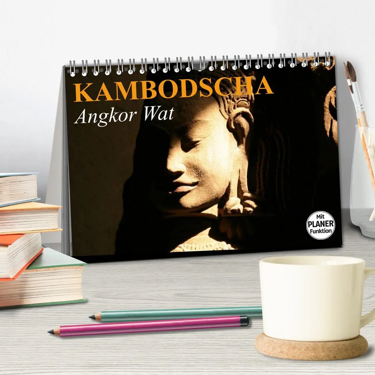 Bild: 9783457990513 | Kambodscha. Angkor Wat (Tischkalender 2026 DIN A5 quer), CALVENDO...