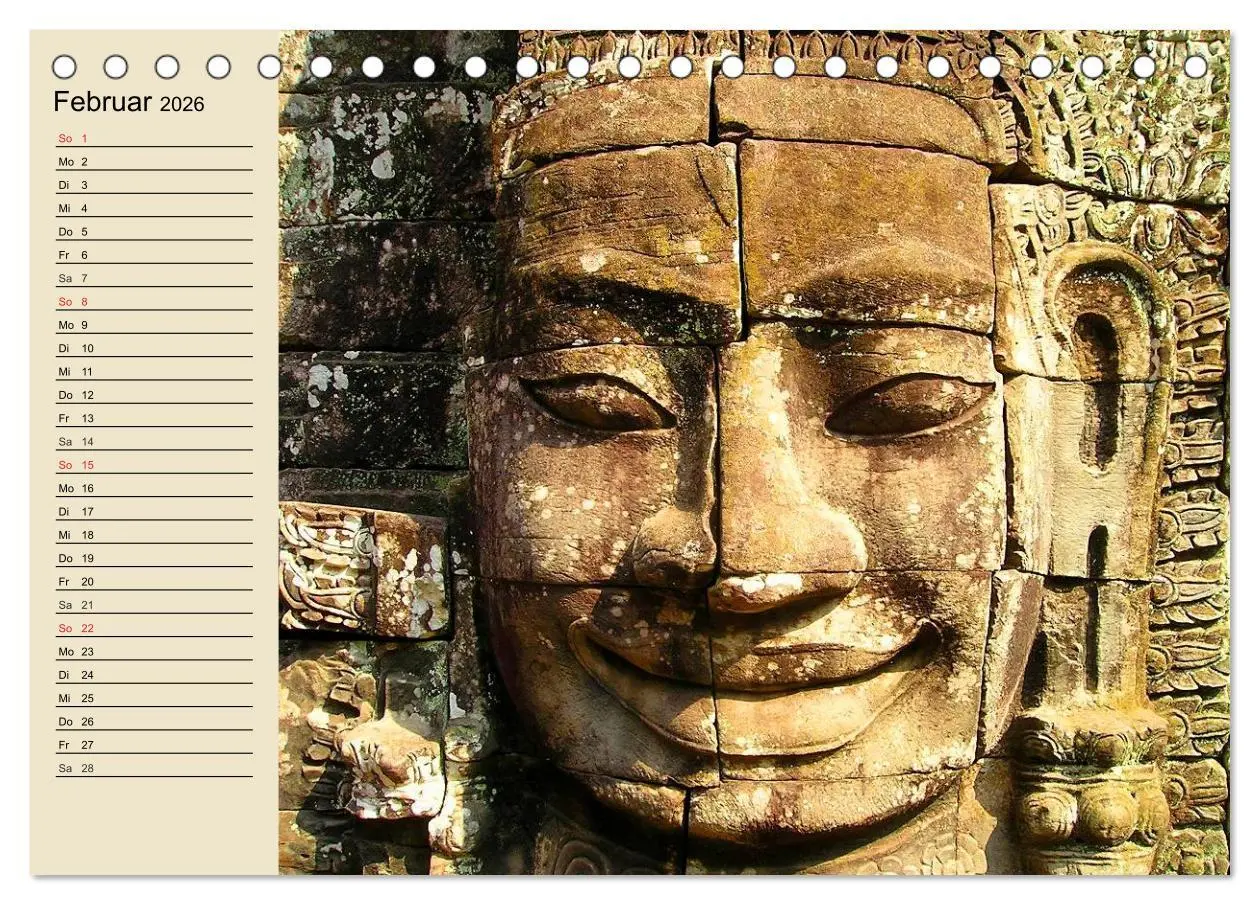 Bild: 9783457990513 | Kambodscha. Angkor Wat (Tischkalender 2026 DIN A5 quer), CALVENDO...